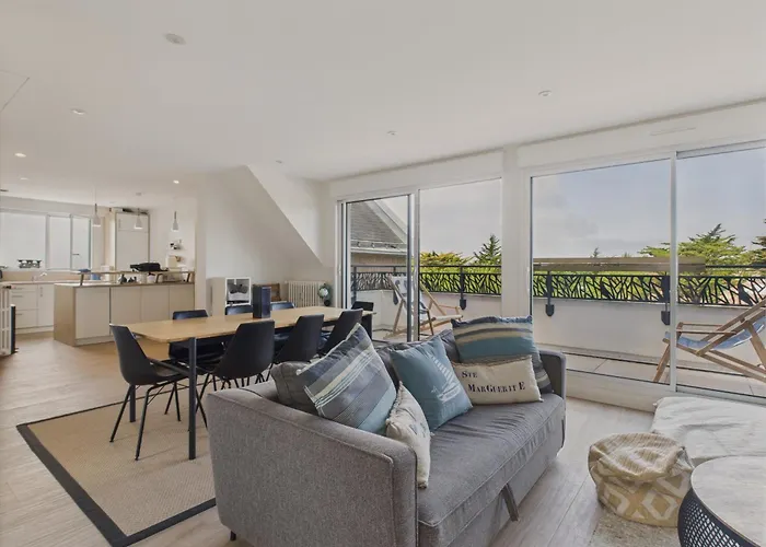 180m De La 4 Adultes - 4 Enfants Appartement Pornichet