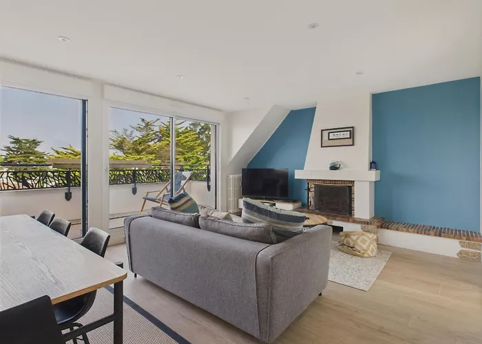 Appartement 180m De La 4 Adultes - 4 Enfants Pornichet