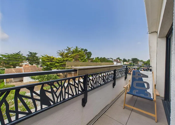 180m De La 4 Adultes - 4 Enfants Appartement Pornichet